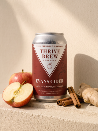 seasonal -- EVANS CIDER KOMBUCHA