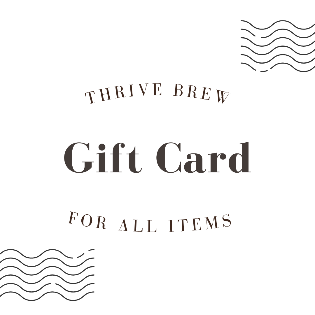 Gift card thrive brew kombucha co 